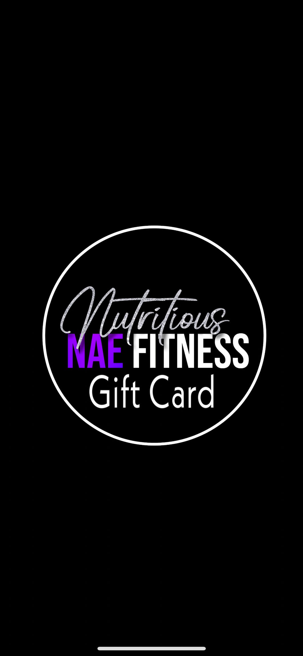 Nutritious Nae Gift Card